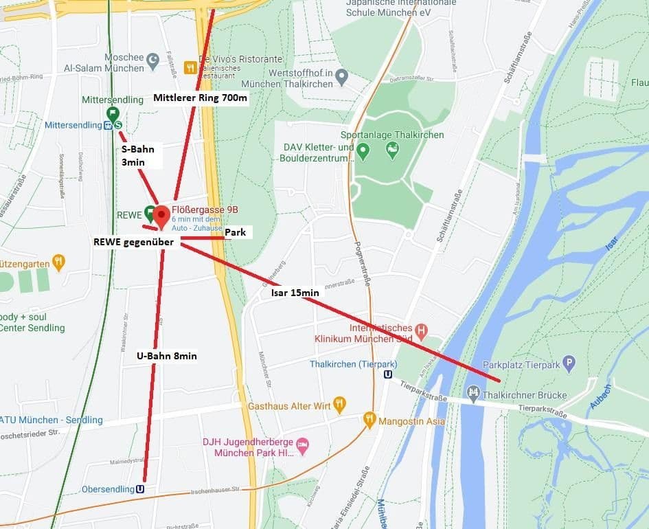 1 bedroom flat to rent, 39 m², München, Bavaria 1 bedroom flat to rent, 39 m², München, Bavaria