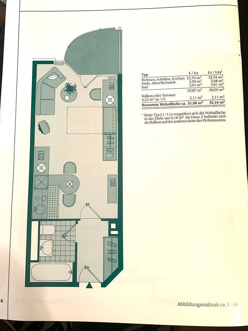 1 bedroom flat to rent, 32 m², Liebigstr. 20 A, München, Bavaria 1 bedroom flat to rent, 32 m², Liebigstr. 20 A, München, Bavaria