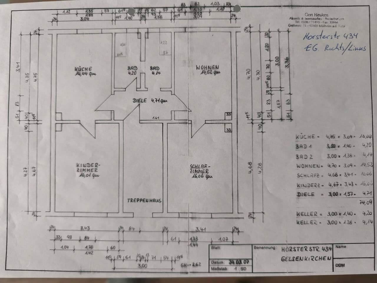 3 bedroom flat for sale, 75 m², Horsterstrasse 434, Gelsenkirchen, North Rhine-Westphalia 3 bedroom flat for sale, 75 m², Horsterstrasse 434, Gelsenkirchen, North Rhine-Westphalia
