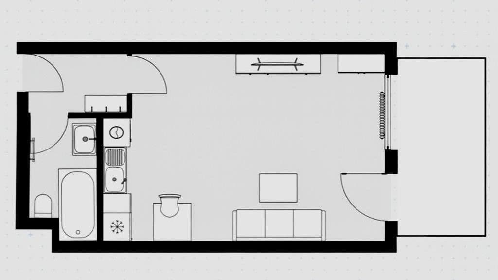 1 bedroom flat to rent, 35 m², Stuttgart, Baden-Württemberg 1 bedroom flat to rent, 35 m², Stuttgart, Baden-Württemberg