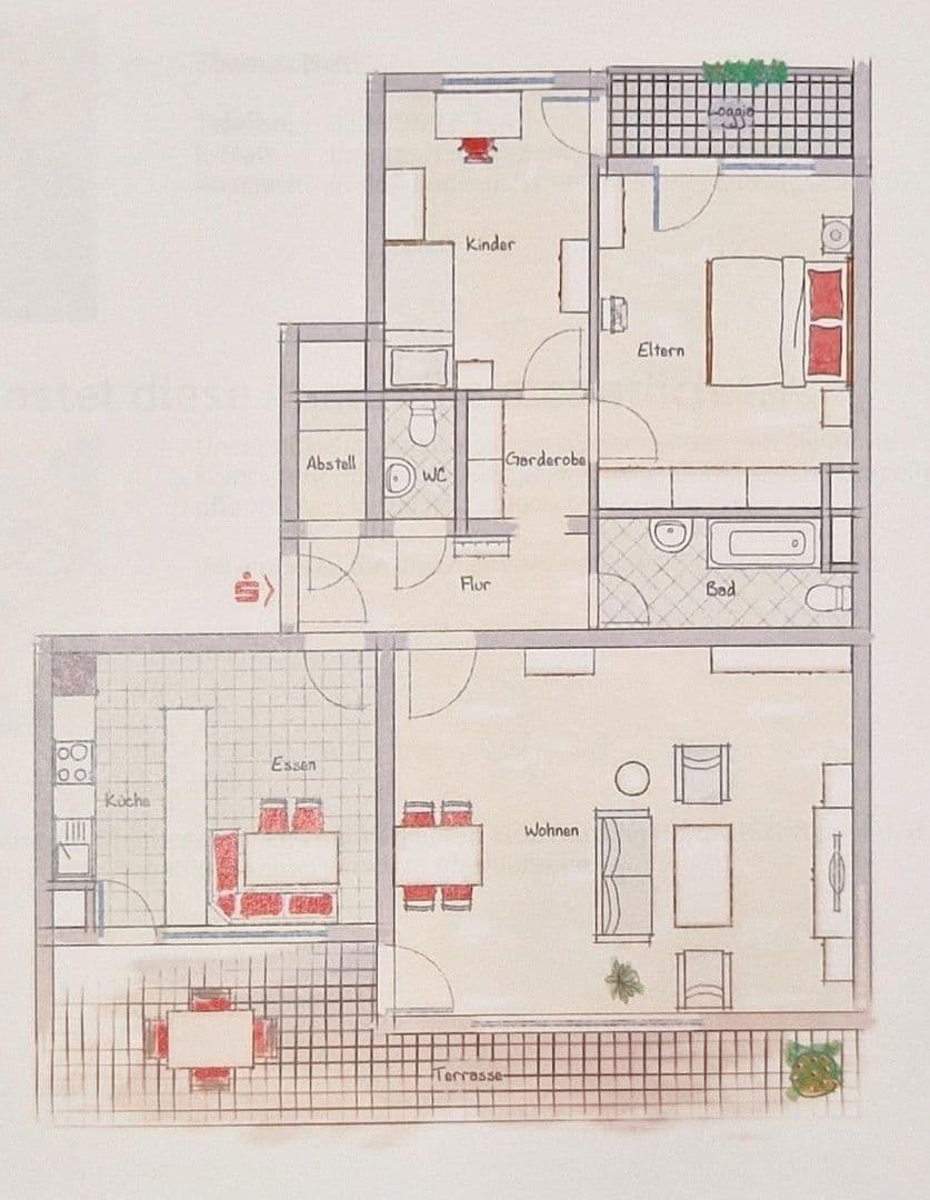 3 bedroom flat to rent, 92 m², Bürgermeister-Kutterer-Str. 12, Ludwigshafen, Rhineland-Palatinate 3 bedroom flat to rent, 92 m², Bürgermeister-Kutterer-Str. 12, Ludwigshafen, Rhineland-Palatinate