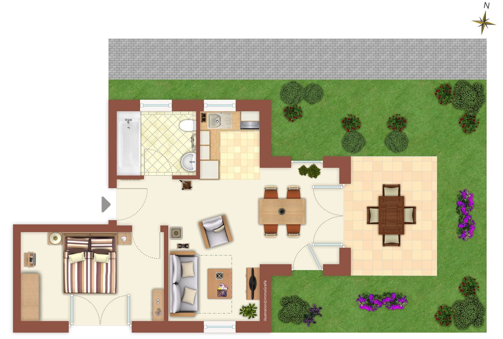 2 bedroom flat to rent, 30 m², Baderstrasse 5, Herrsching, Bavaria 2 bedroom flat to rent, 30 m², Baderstrasse 5, Herrsching, Bavaria