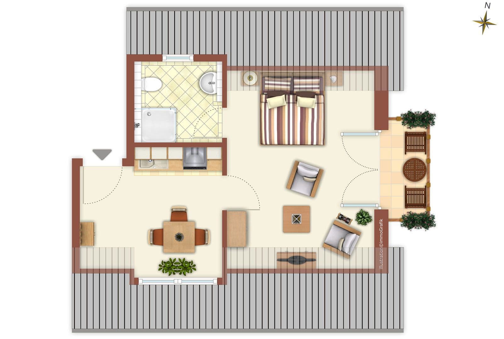 2 bedroom flat to rent, 30 m², Baderstrasse 5, Herrsching, Bavaria 2 bedroom flat to rent, 30 m², Baderstrasse 5, Herrsching, Bavaria