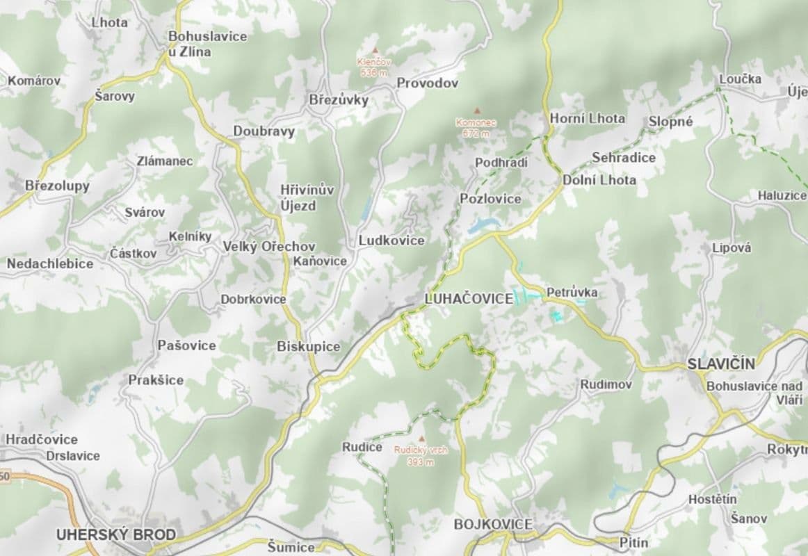 plot for sale, 29,625 m², Petrůvka, Zlínský Region plot for sale, 29,625 m², Petrůvka, Zlínský Region