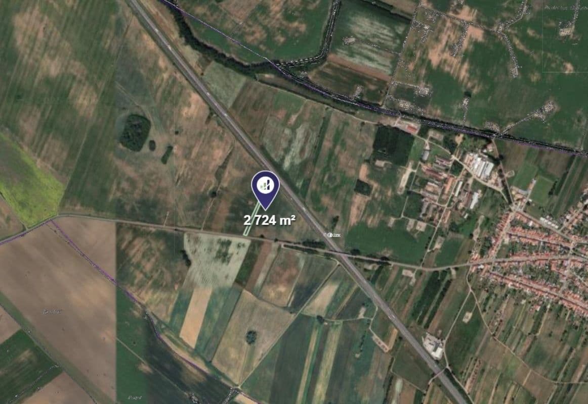 plot for sale, 2,724 m², Kostice, Jihomoravský Region plot for sale, 2,724 m², Kostice, Jihomoravský Region