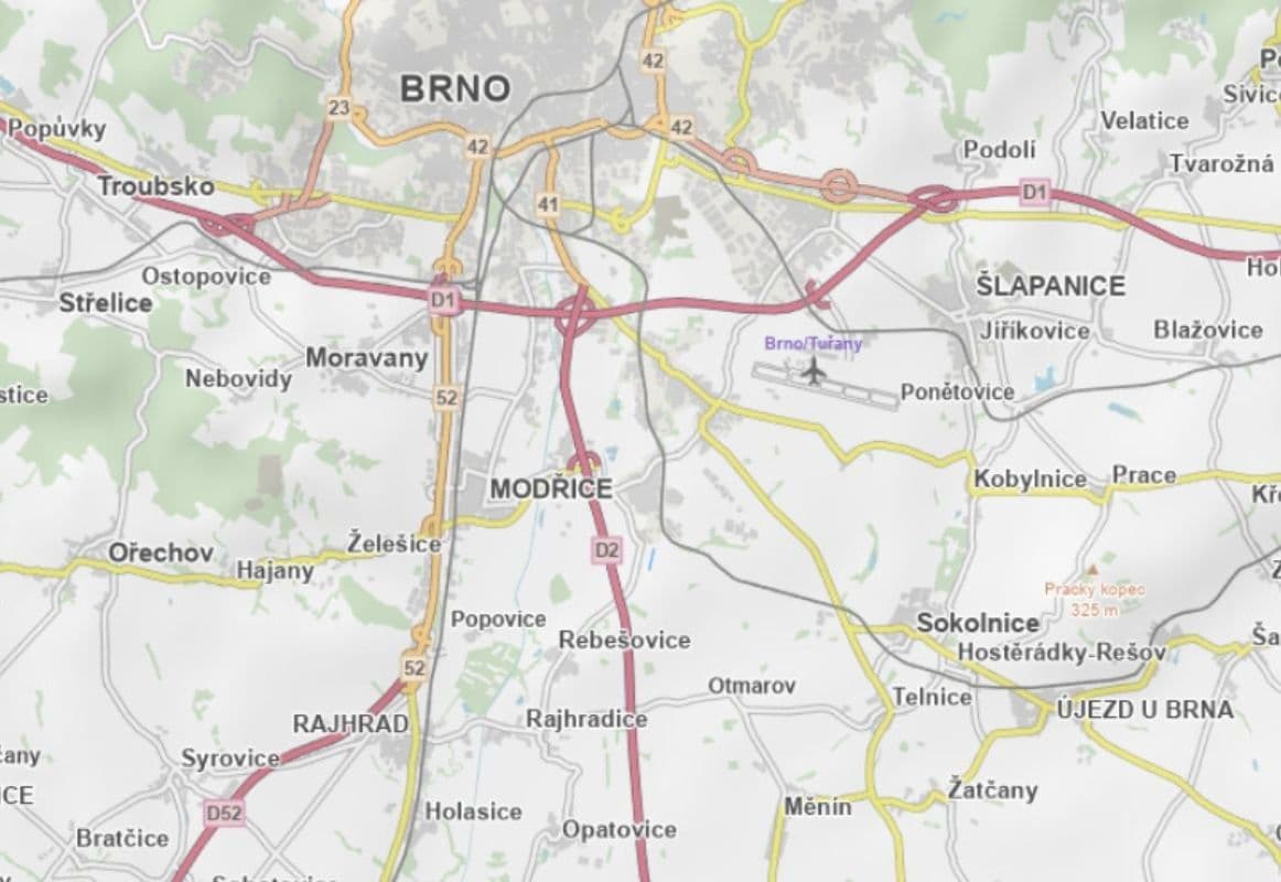 plot for sale, 4,579 m², Brno, Jihomoravský Region plot for sale, 4,579 m², Brno, Jihomoravský Region