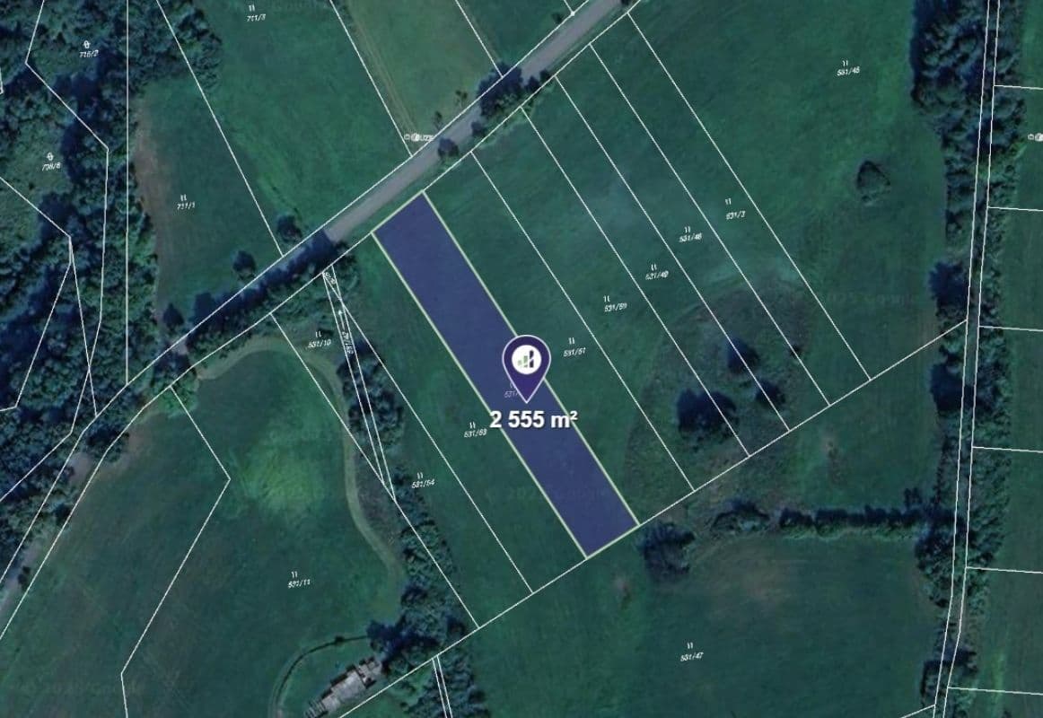 plot for sale, 2,555 m², Broumy, Středočeský Region plot for sale, 2,555 m², Broumy, Středočeský Region