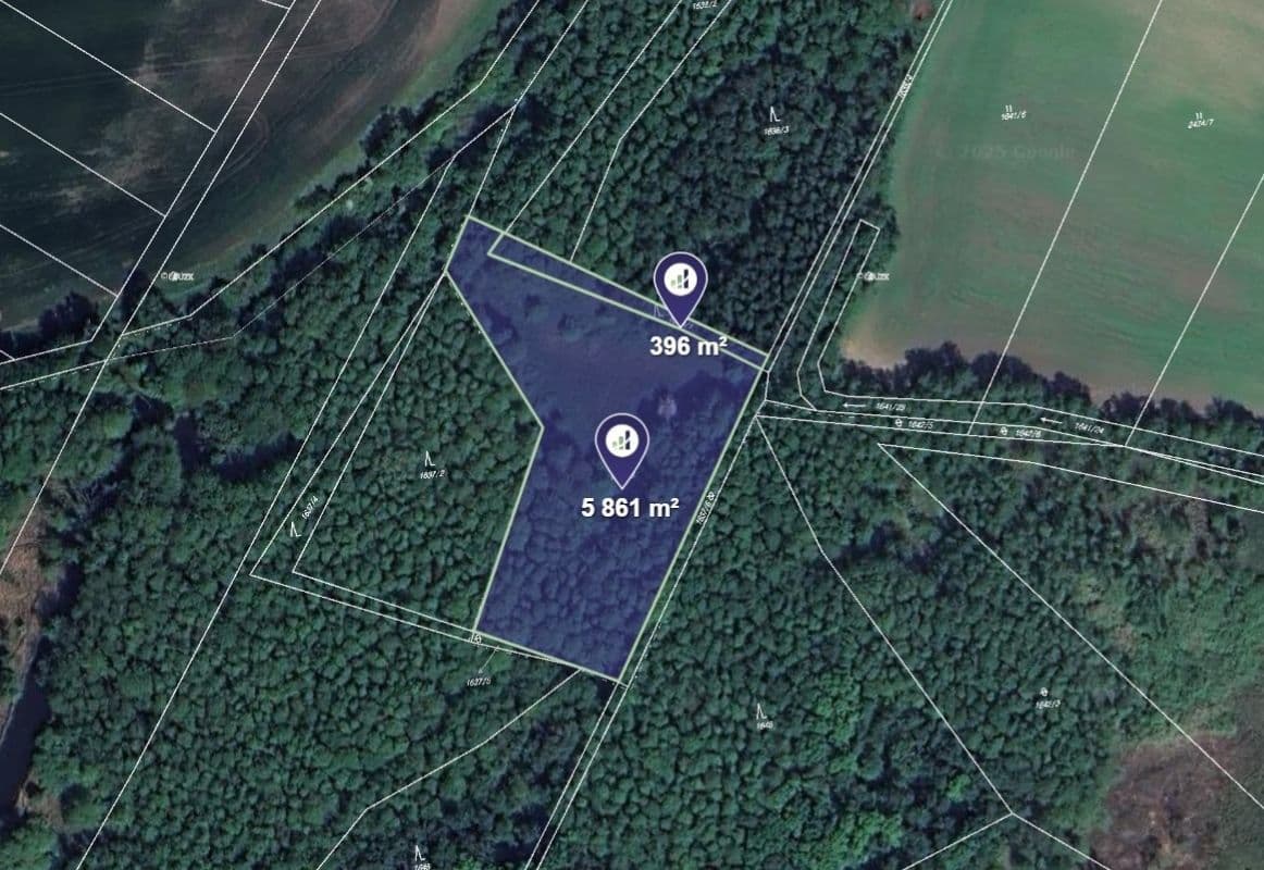plot for sale, 5,214 m², Lázně Bohdaneč, Pardubický Region plot for sale, 5,214 m², Lázně Bohdaneč, Pardubický Region