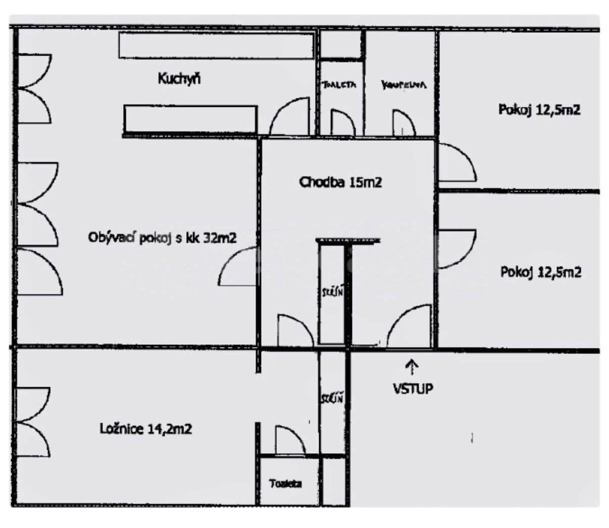 4 bedroom flat for sale, 104 m², Smikova, Prague, Prague 4 bedroom flat for sale, 104 m², Smikova, Prague, Prague