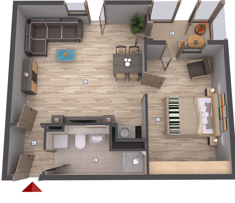 2 bedroom flat to rent, 47 m², Reideburger Landstraße 1A, Halle, Saxony-Anhalt 2 bedroom flat to rent, 47 m², Reideburger Landstraße 1A, Halle, Saxony-Anhalt