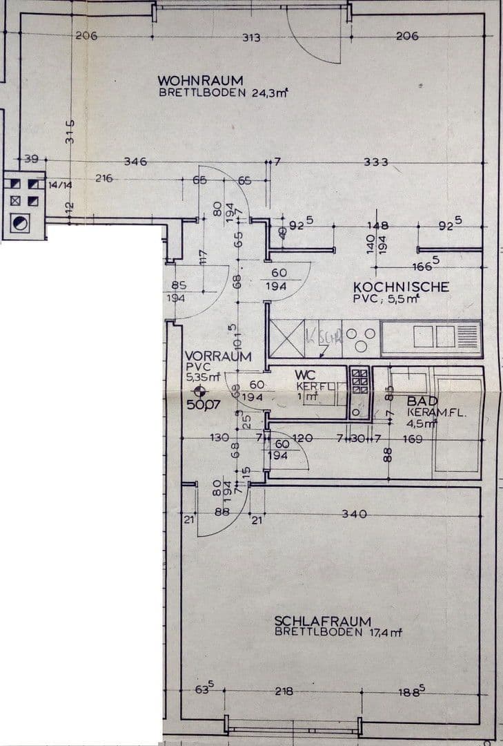 2 bedroom flat to rent, 58 m², Tiroler Gasse 1A, Wien, Vienna 2 bedroom flat to rent, 58 m², Tiroler Gasse 1A, Wien, Vienna