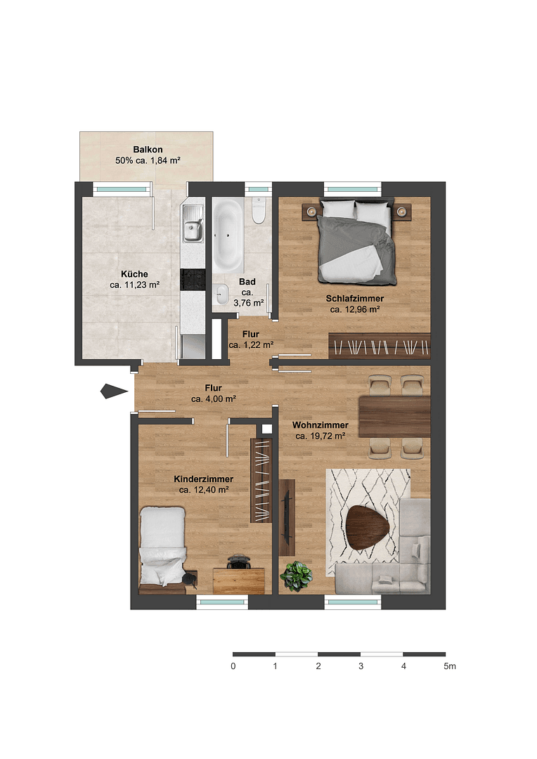 3 bedroom flat for sale, 66 m², Münster, North Rhine-Westphalia 3 bedroom flat for sale, 66 m², Münster, North Rhine-Westphalia