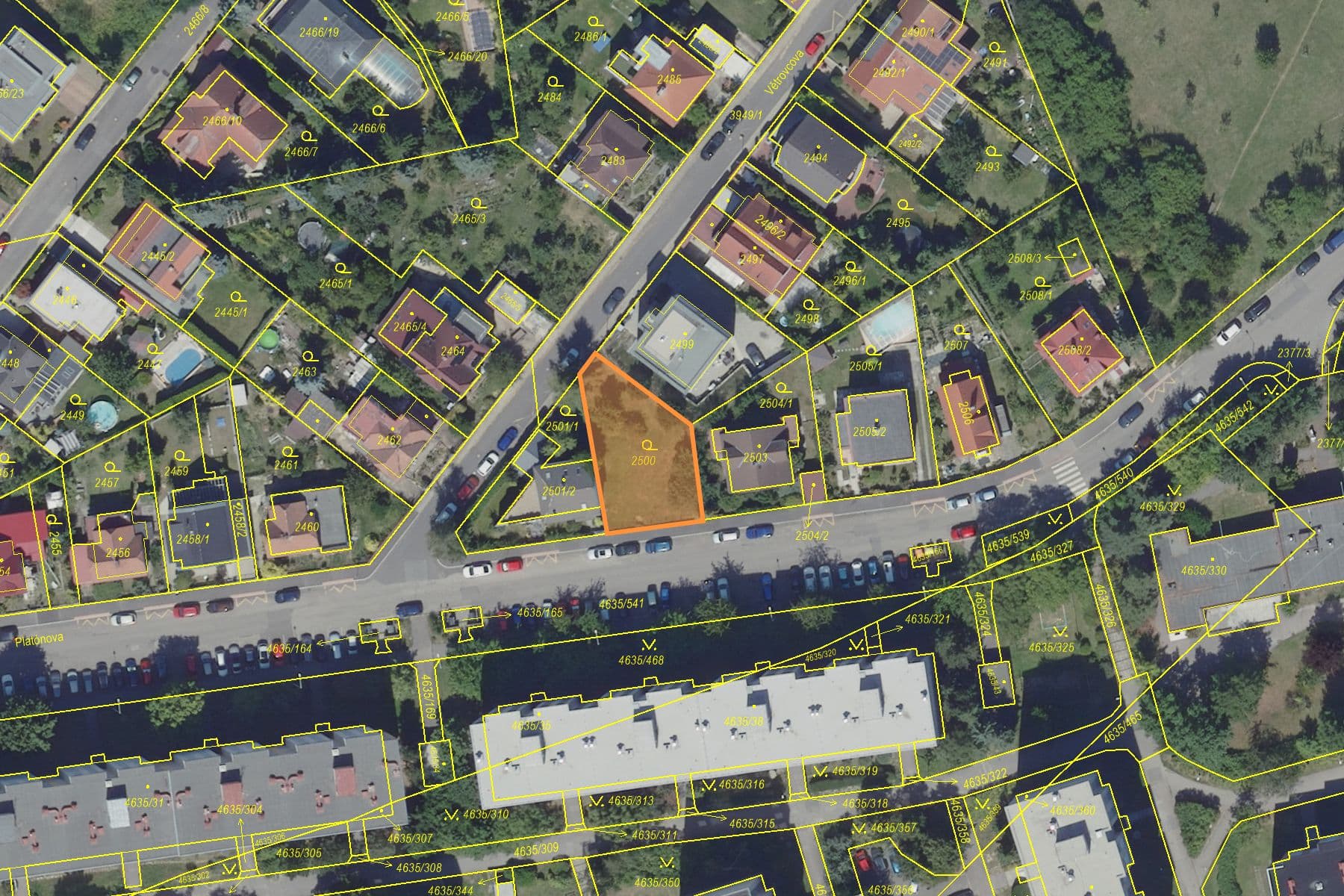 plot for sale, 401 m², Platónova, Prague, Prague plot for sale, 401 m², Platónova, Prague, Prague