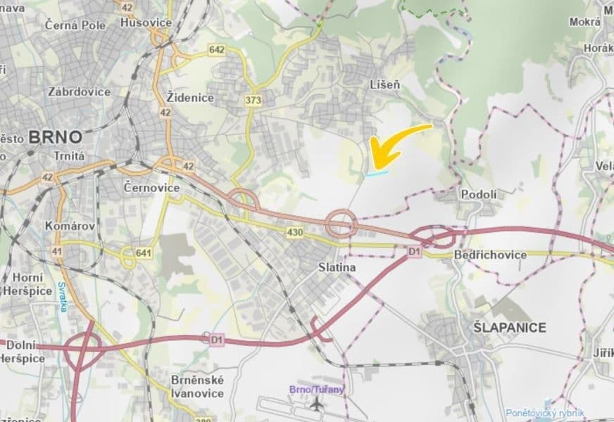 plot for sale, 2,144 m², Brno, Jihomoravský Region plot for sale, 2,144 m², Brno, Jihomoravský Region