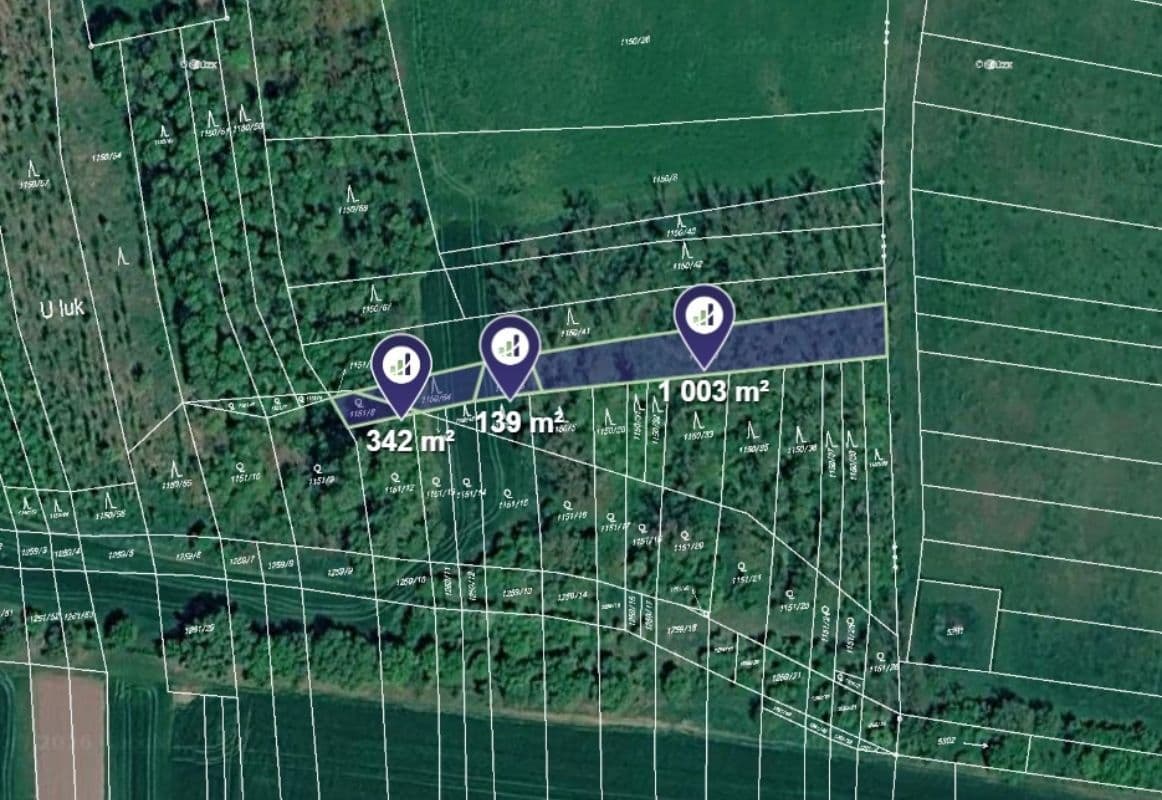 plot for sale, 1,918 m², Morašice, Jihomoravský Region plot for sale, 1,918 m², Morašice, Jihomoravský Region