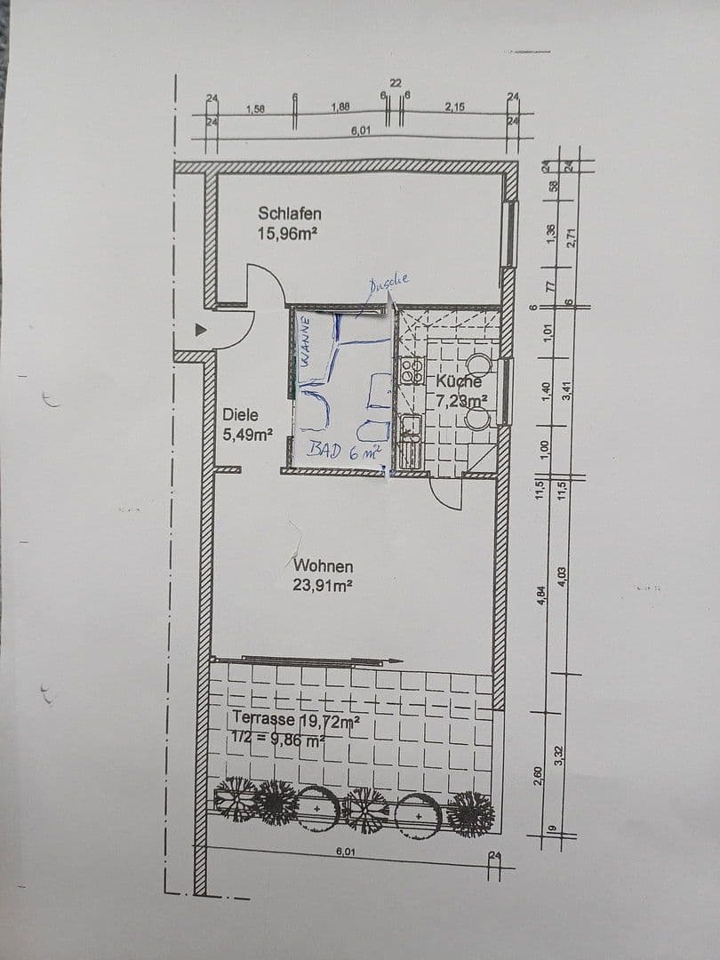 2 bedroom flat to rent, 68 m², Weinbergstr, WIESBADEN, Hesse 2 bedroom flat to rent, 68 m², Weinbergstr, WIESBADEN, Hesse