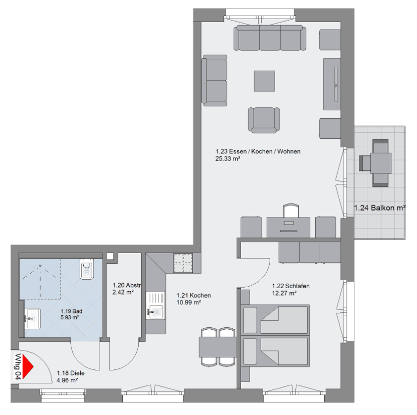 2 bedroom flat for sale, 68 m², Stemwarder Str. 24, Hamburg, Hamburg 2 bedroom flat for sale, 68 m², Stemwarder Str. 24, Hamburg, Hamburg