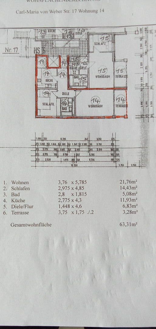 2 bedroom flat for sale, 64 m², Carl Maria von Weber Str 17, Rendsburg, Schleswig-Holstein 2 bedroom flat for sale, 64 m², Carl Maria von Weber Str 17, Rendsburg, Schleswig-Holstein
