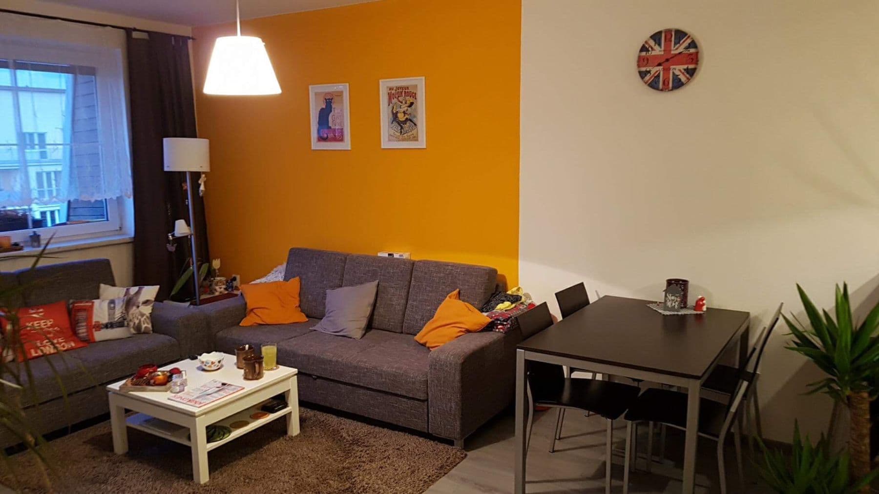 1 bedroom with open-plan kitchen flat to rent, 55 m², Rysova, Brno, Jihomoravský Region 1 bedroom with open-plan kitchen flat to rent, 55 m², Rysova, Brno, Jihomoravský Region