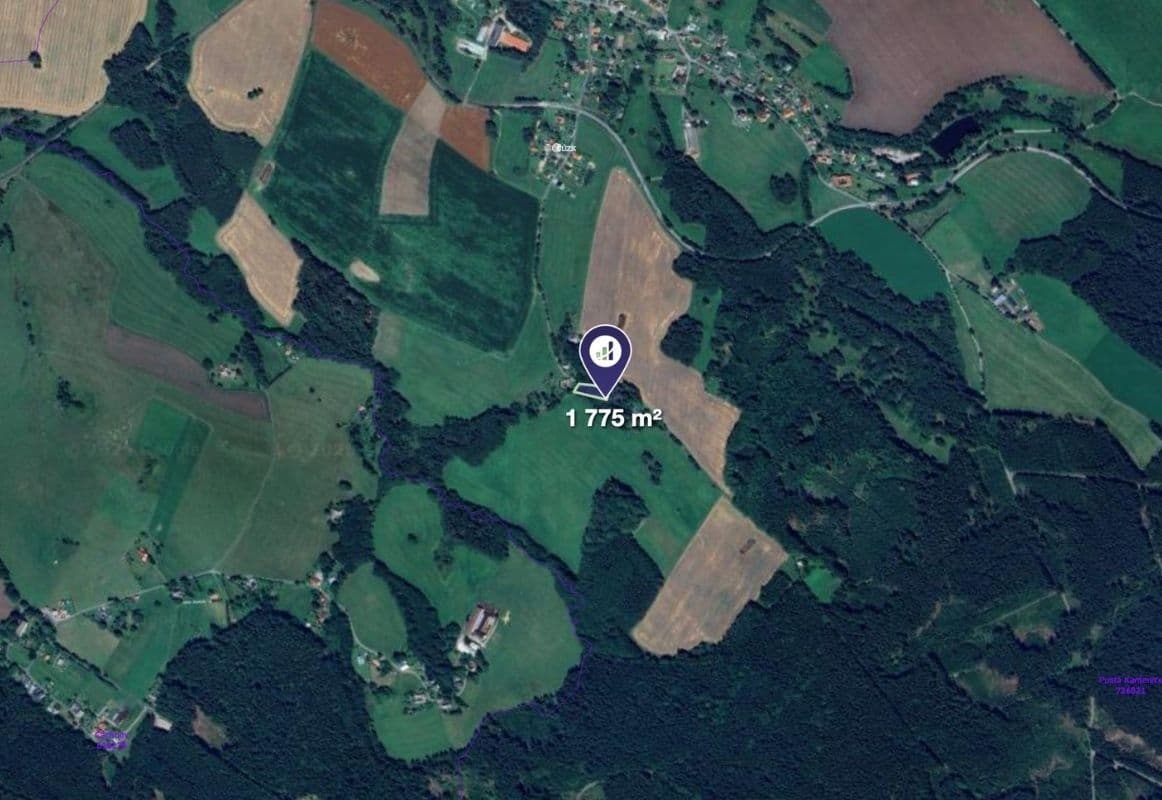 plot for sale, 1,775 m², Pustá Kamenice, Pardubický Region plot for sale, 1,775 m², Pustá Kamenice, Pardubický Region