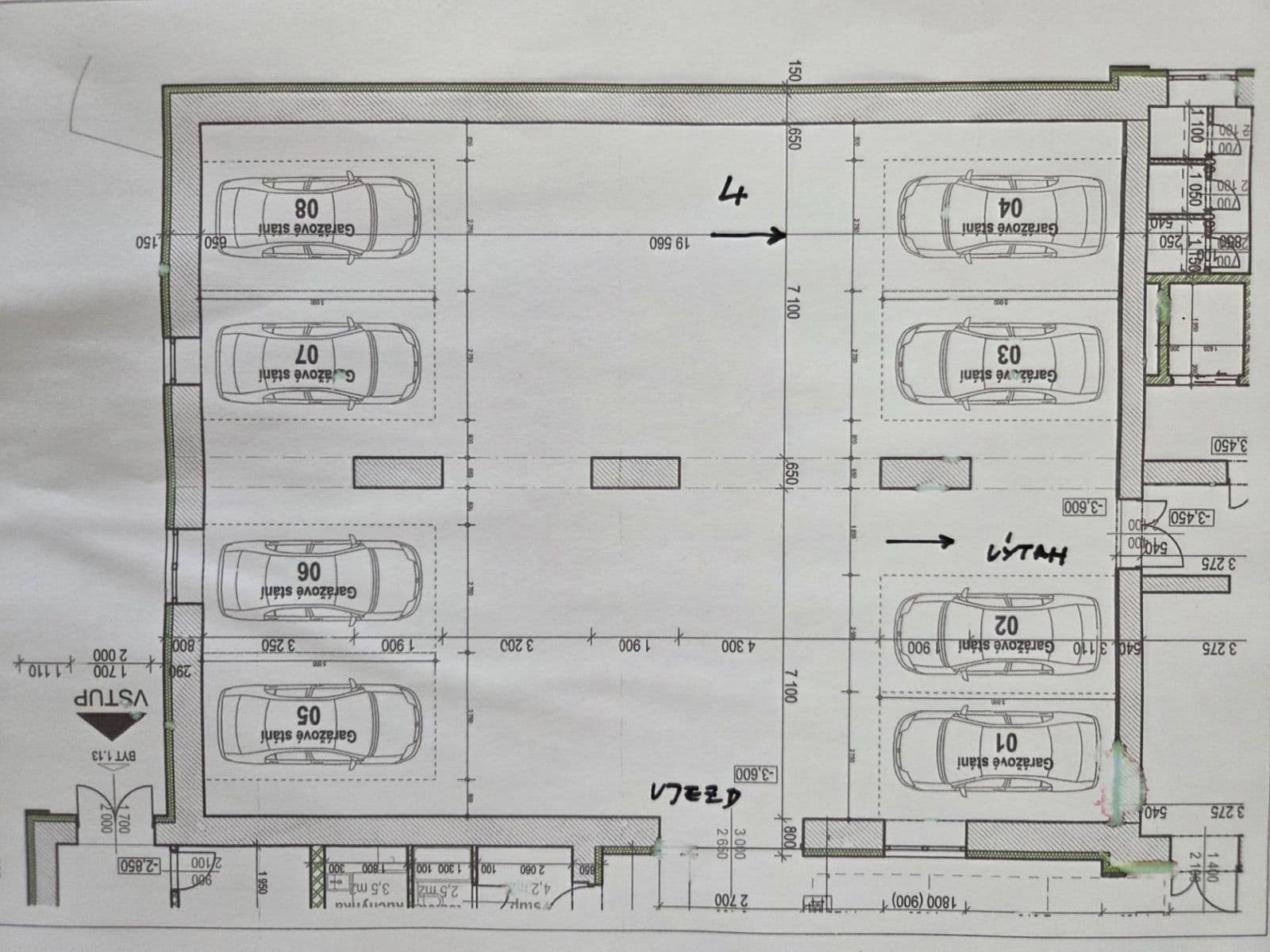 garage for sale, 18 m², V Pitkovičkách, Prague, Prague garage for sale, 18 m², V Pitkovičkách, Prague, Prague