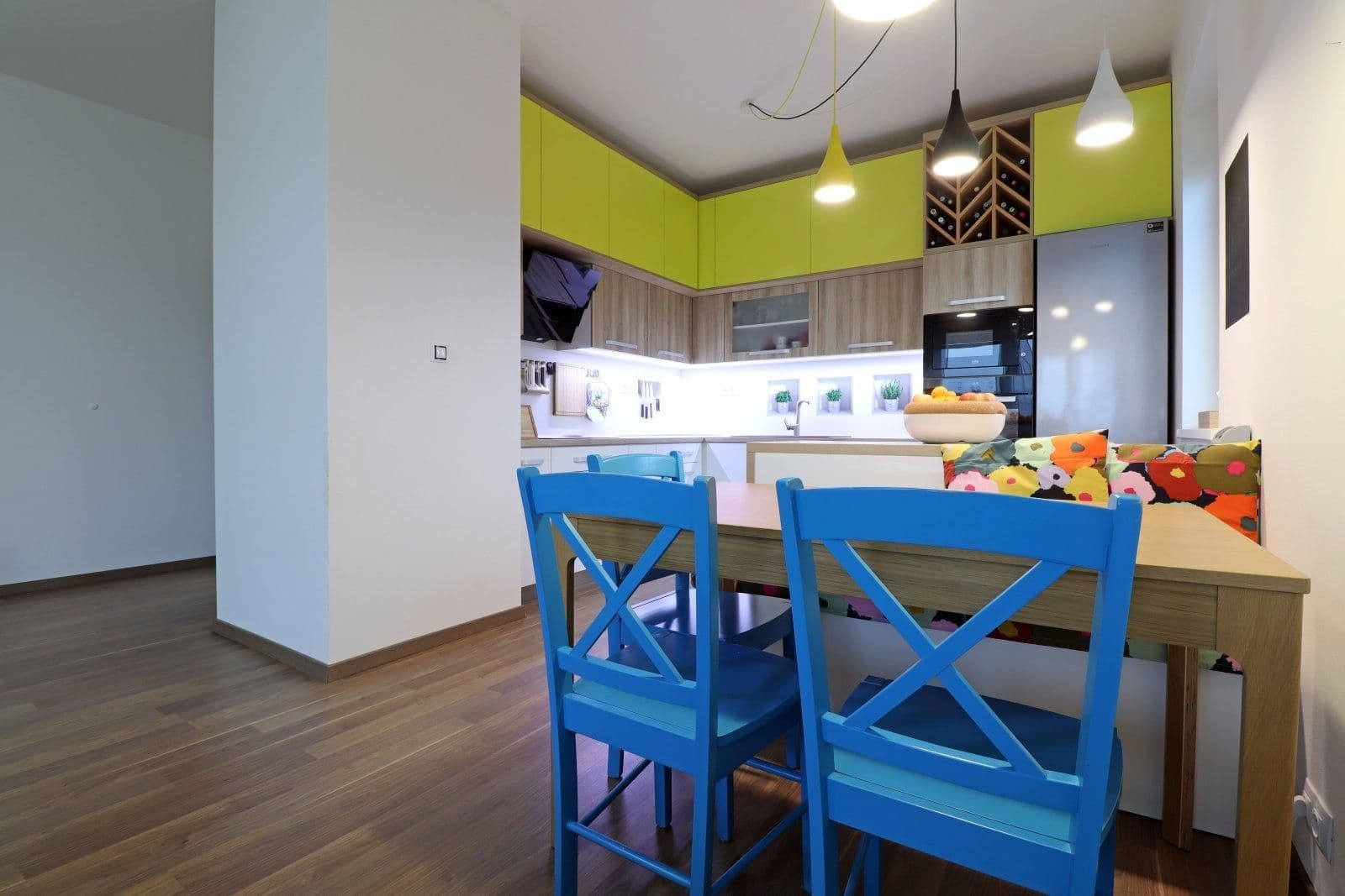 2 bedroom with open-plan kitchen flat to rent, 74 m², Rižská, Prague, Prague 2 bedroom with open-plan kitchen flat to rent, 74 m², Rižská, Prague, Prague