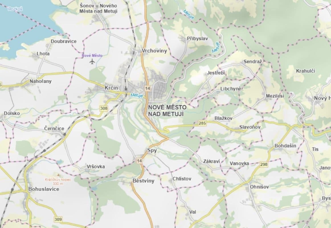 plot for sale, 2,013 m², Nové Město nad Metují, Královéhradecký Region plot for sale, 2,013 m², Nové Město nad Metují, Královéhradecký Region