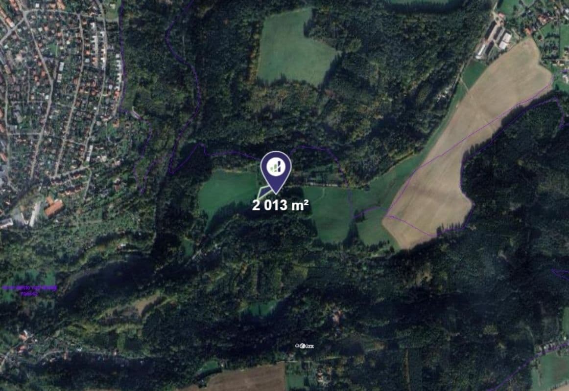 plot for sale, 2,013 m², Nové Město nad Metují, Královéhradecký Region plot for sale, 2,013 m², Nové Město nad Metují, Královéhradecký Region