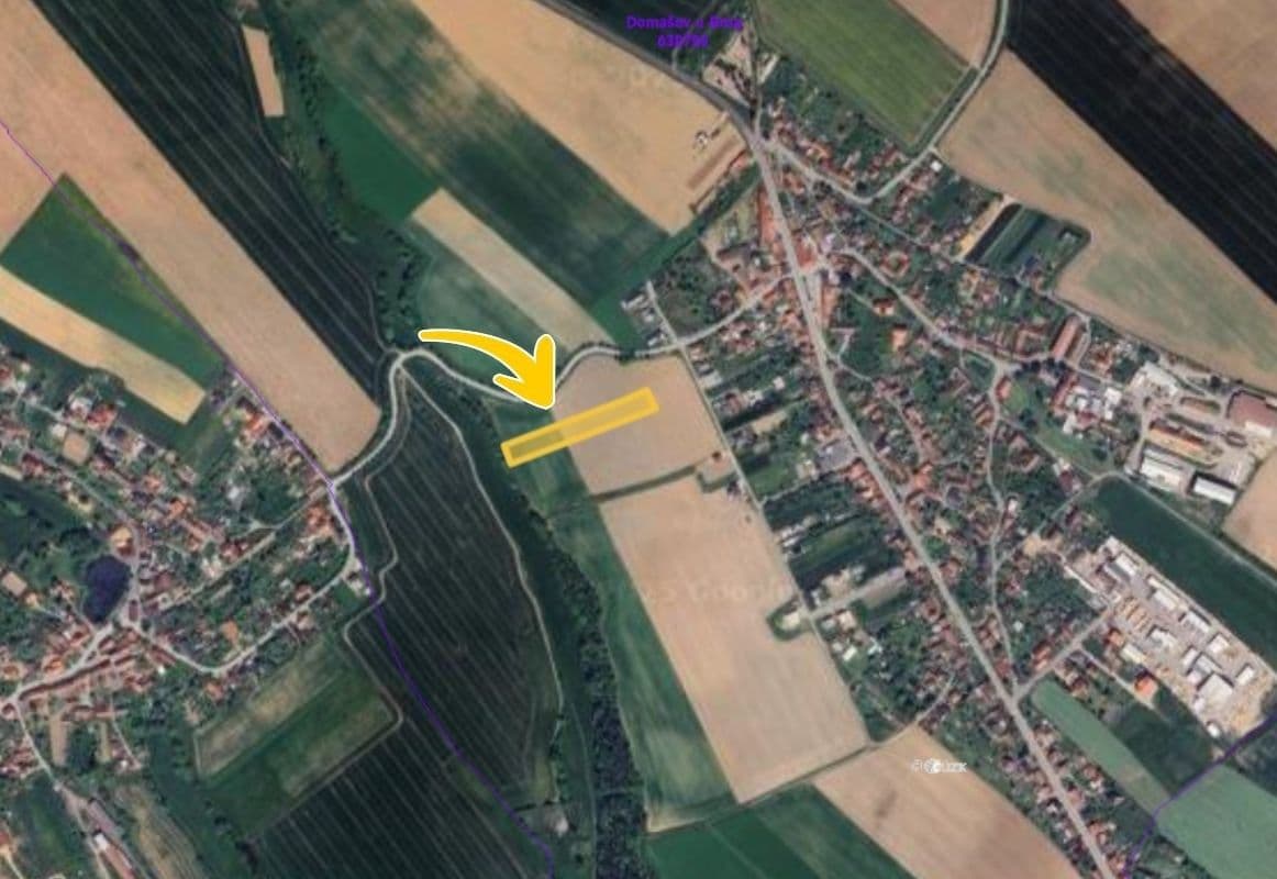 plot for sale, 964 m², Domašov, Jihomoravský Region plot for sale, 964 m², Domašov, Jihomoravský Region