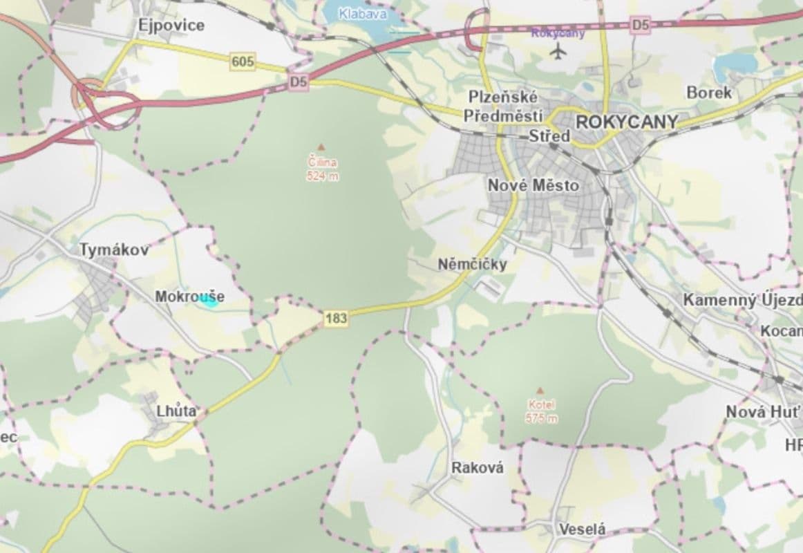 plot for sale, 21,865 m², Mokrouše, Plzeňský Region plot for sale, 21,865 m², Mokrouše, Plzeňský Region