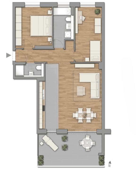 3 bedroom flat to rent, 92 m², Neuenhainer Str. 13, Frankfurt am Main, Hesse 3 bedroom flat to rent, 92 m², Neuenhainer Str. 13, Frankfurt am Main, Hesse