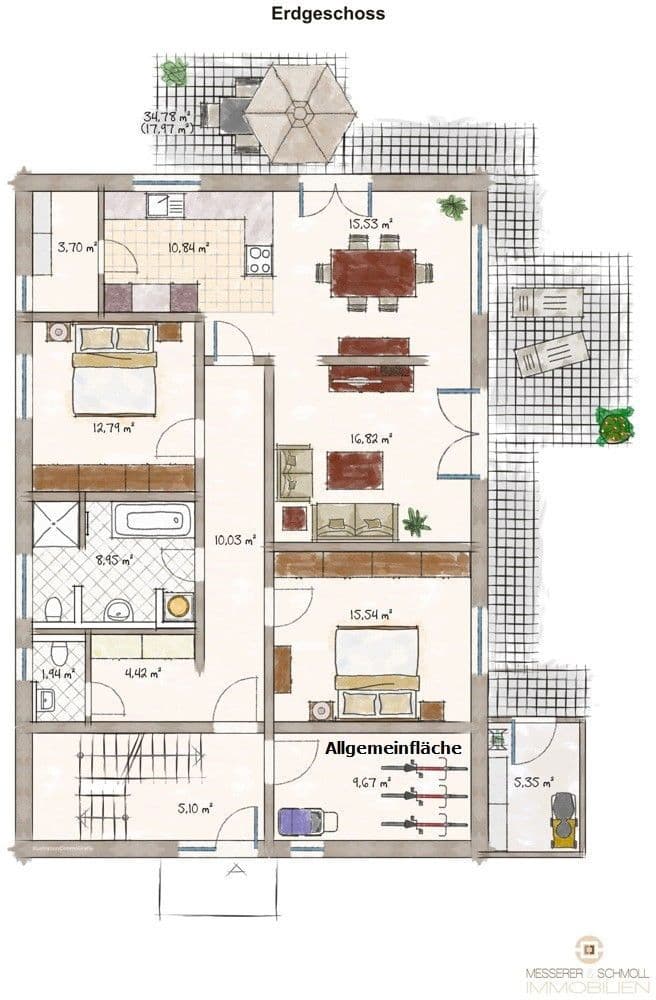 2 bedroom with open-plan kitchen flat to rent, 116 m², Pilsting, Bavaria 2 bedroom with open-plan kitchen flat to rent, 116 m², Pilsting, Bavaria
