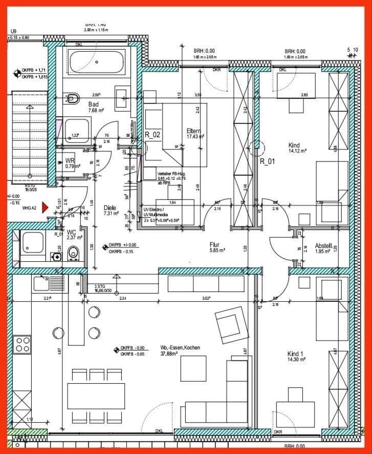 4 bedroom flat to rent, 120 m², Kalbacher Hauptstraße 48, Frankfurt am Main, Hesse 4 bedroom flat to rent, 120 m², Kalbacher Hauptstraße 48, Frankfurt am Main, Hesse