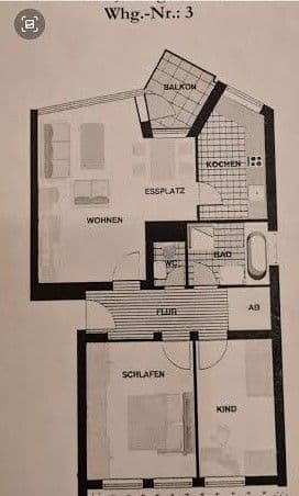 3 bedroom flat to rent, 75 m², Neuroderstraße 13, Nürnberg Langwasser, Bavaria 3 bedroom flat to rent, 75 m², Neuroderstraße 13, Nürnberg Langwasser, Bavaria