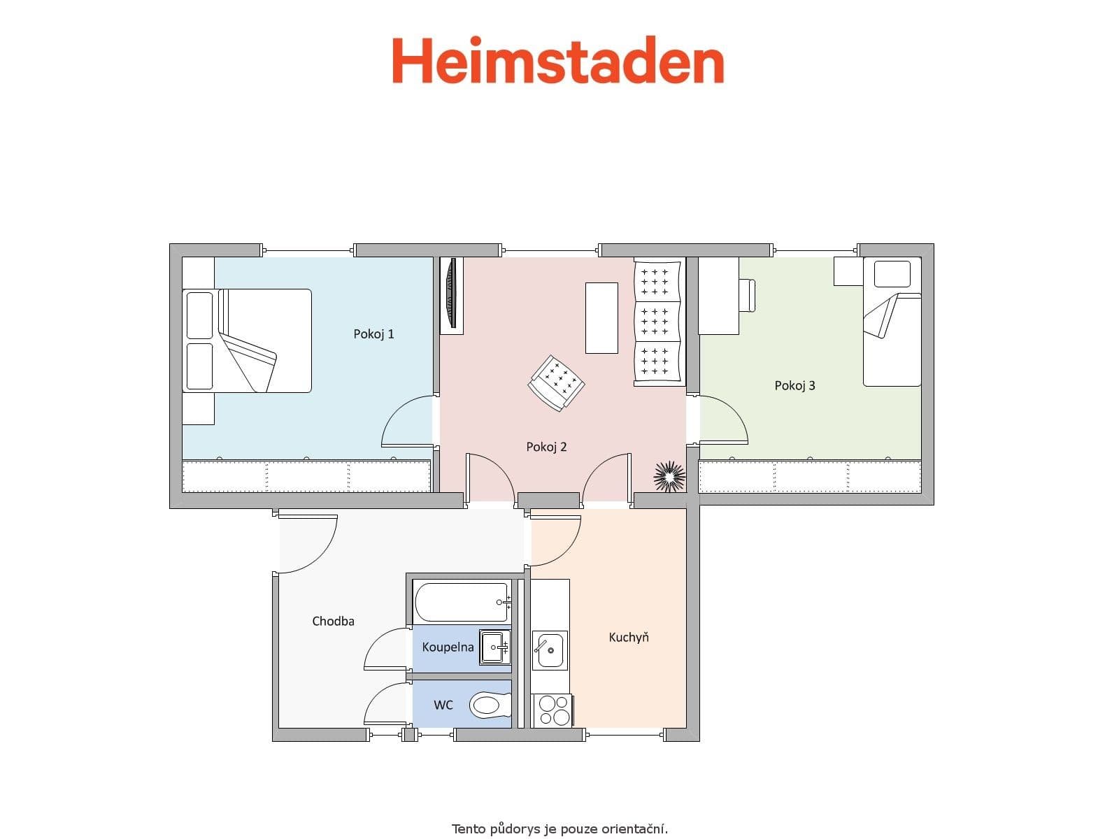 3 bedroom flat to rent, 62 m², Na Nábřeží, Havířov, Moravskoslezský Region 3 bedroom flat to rent, 62 m², Na Nábřeží, Havířov, Moravskoslezský Region