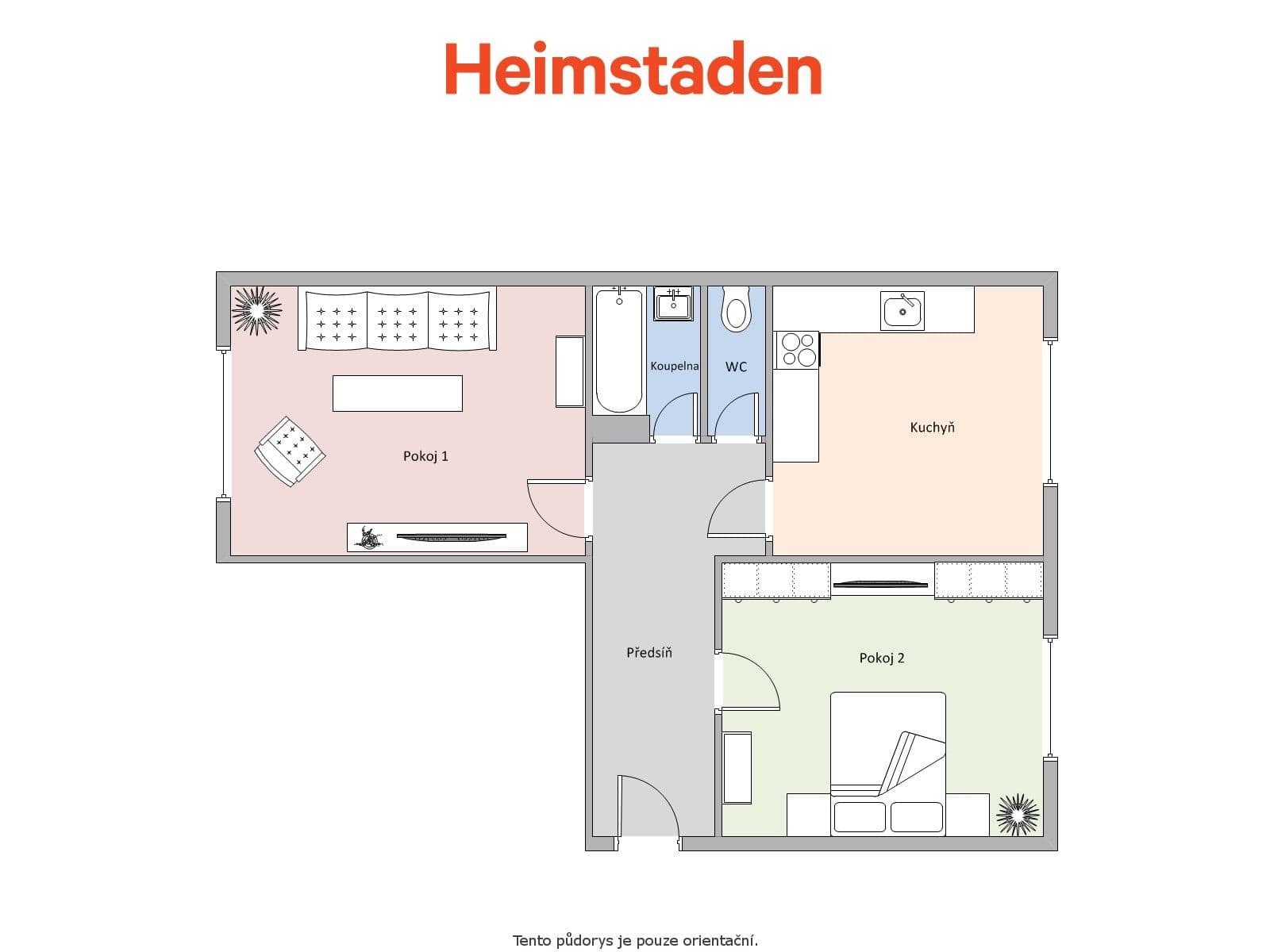 2 bedroom flat to rent, 51 m², Hlavní třída, Havířov, Moravskoslezský Region 2 bedroom flat to rent, 51 m², Hlavní třída, Havířov, Moravskoslezský Region