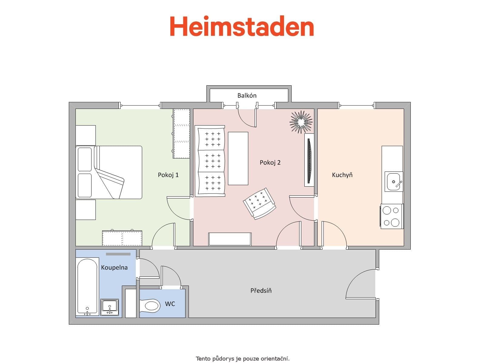 2 bedroom flat to rent, 50 m², Nerudova, Havířov, Moravskoslezský Region 2 bedroom flat to rent, 50 m², Nerudova, Havířov, Moravskoslezský Region