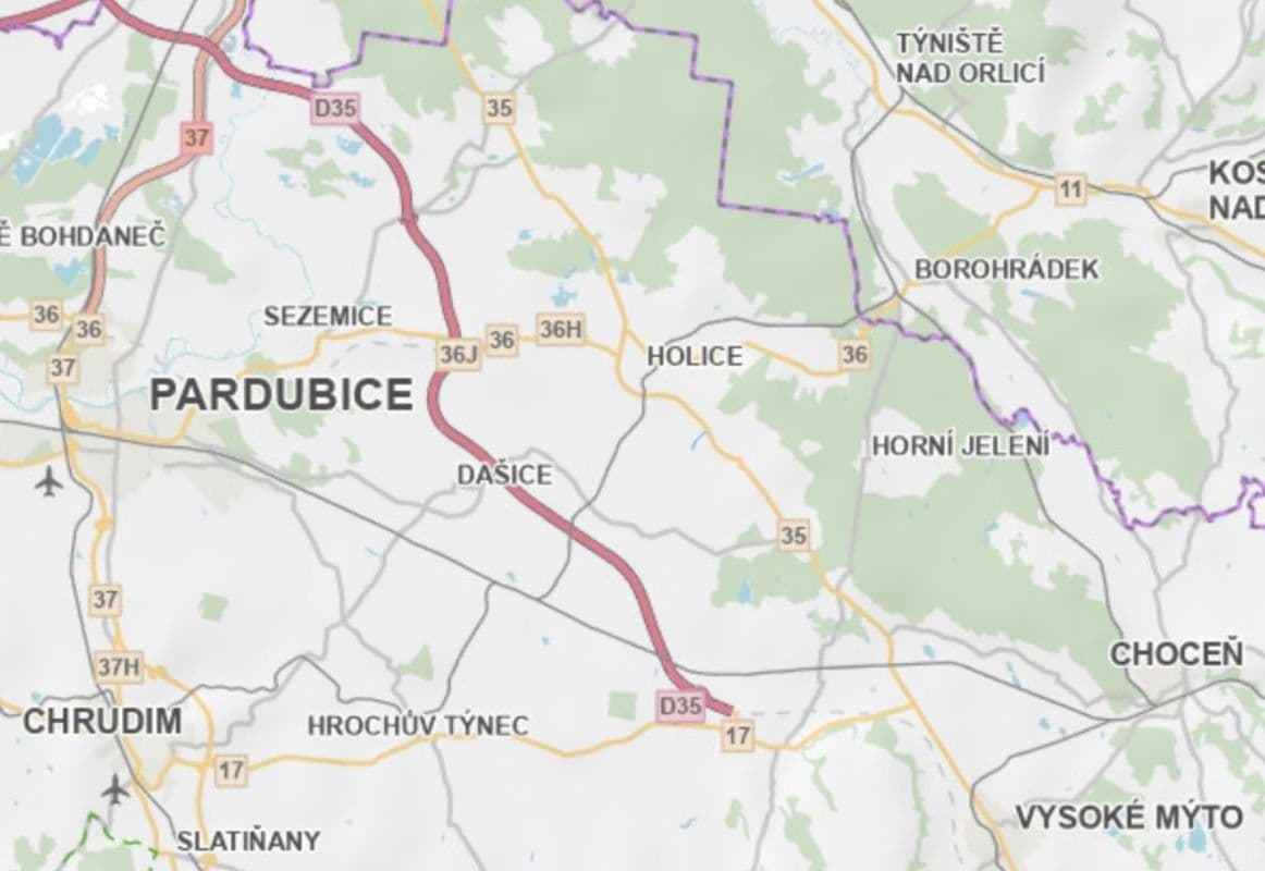 plot for sale, 1,252 m², Ostřetín, Pardubický Region plot for sale, 1,252 m², Ostřetín, Pardubický Region