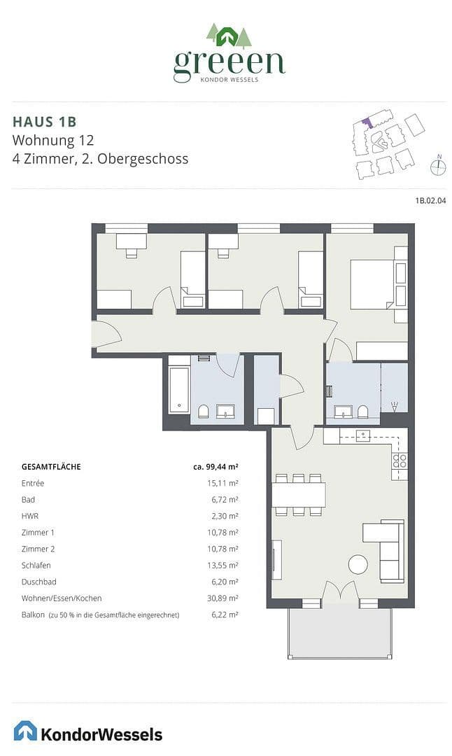 4 bedroom flat to rent, 100 m², Rembrandtstr. 32, Solingen, North Rhine-Westphalia 4 bedroom flat to rent, 100 m², Rembrandtstr. 32, Solingen, North Rhine-Westphalia