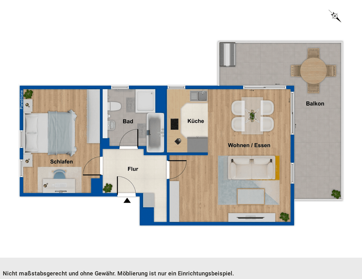 2 bedroom flat to rent, 65 m², Schongauerstraße 3, Wiesbaden, Hesse 2 bedroom flat to rent, 65 m², Schongauerstraße 3, Wiesbaden, Hesse
