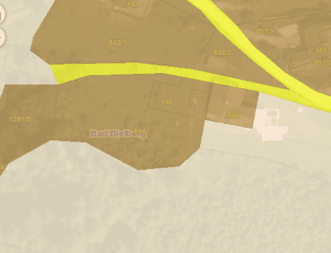 plot for sale, 1,230 m², Oberhüttendorfer Weg 14, Bad Bleiberg, Carinthia plot for sale, 1,230 m², Oberhüttendorfer Weg 14, Bad Bleiberg, Carinthia
