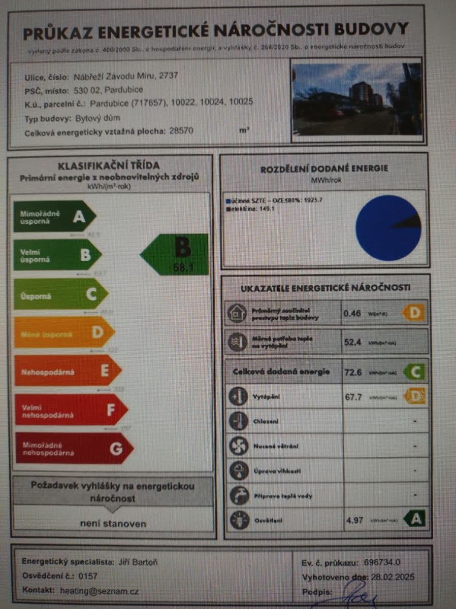1 bedroom with open-plan kitchen flat for sale, 53 m², nábřeží Závodu míru, Pardubice, Pardubický Region 1 bedroom with open-plan kitchen flat for sale, 53 m², nábřeží Závodu míru, Pardubice, Pardubický Region
