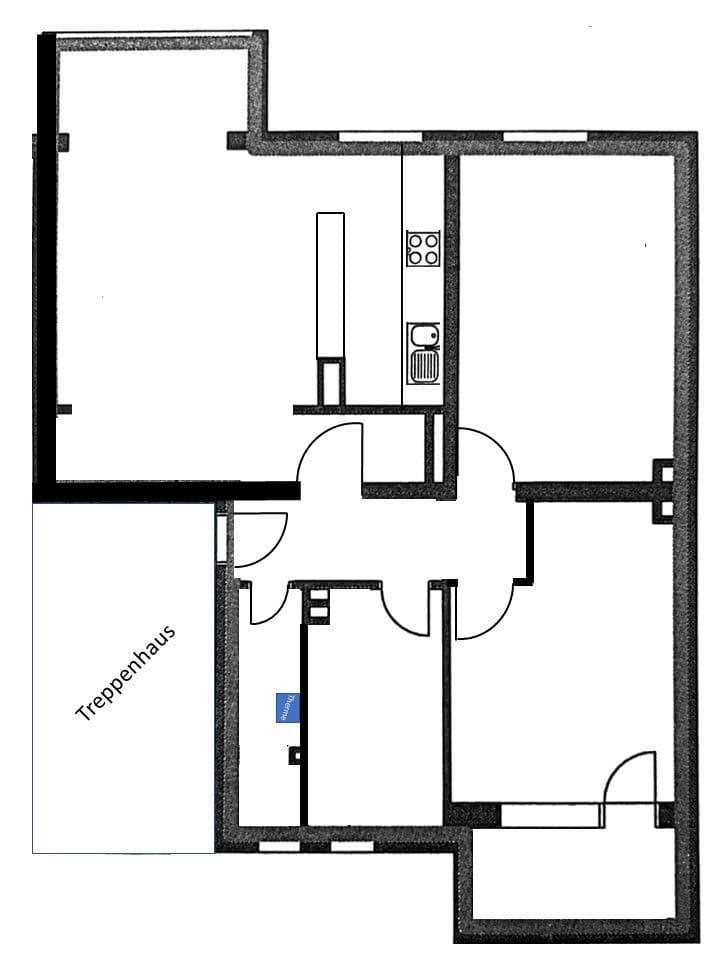 3 bedroom flat to rent, 83 m², Am Soltekampe 66A, Hanover, Lower Saxony 3 bedroom flat to rent, 83 m², Am Soltekampe 66A, Hanover, Lower Saxony