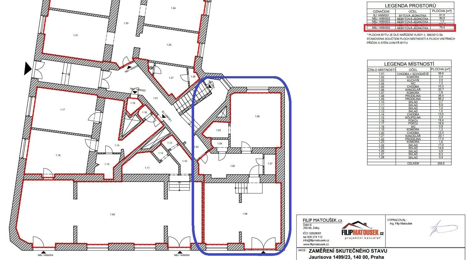 non-residential property for sale, 79 m², Nuselská, Prague, Prague non-residential property for sale, 79 m², Nuselská, Prague, Prague