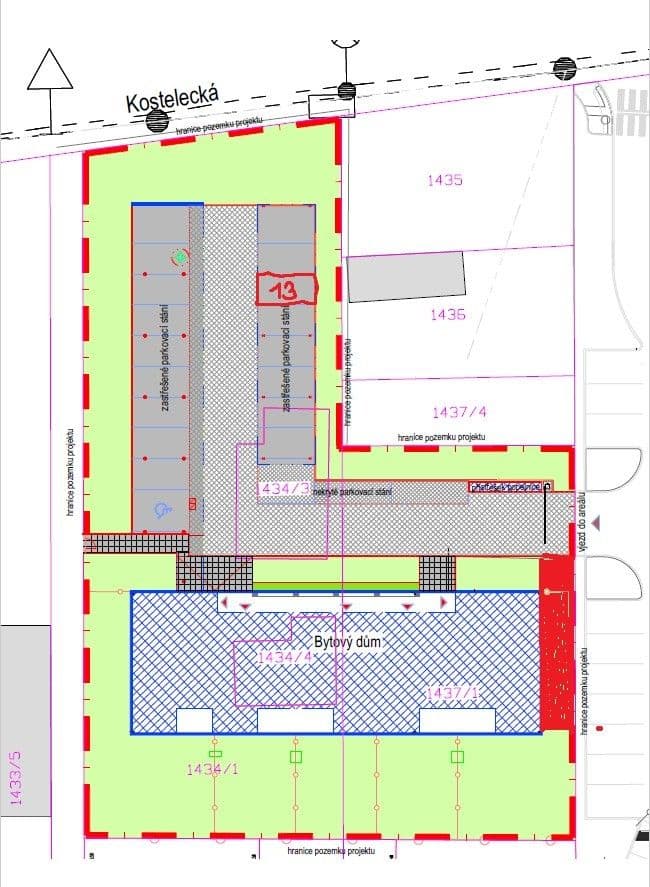 garage to rent, 13 m², Kostelecká, Prague, Prague garage to rent, 13 m², Kostelecká, Prague, Prague
