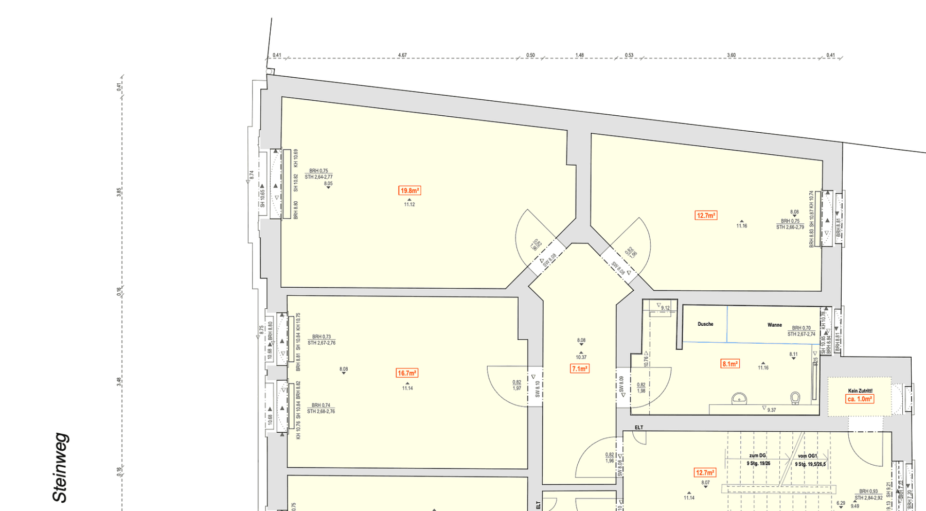 3 bedroom flat to rent, 69 m², Steinweg 26, Halle, Saale, Saxony-Anhalt 3 bedroom flat to rent, 69 m², Steinweg 26, Halle, Saale, Saxony-Anhalt