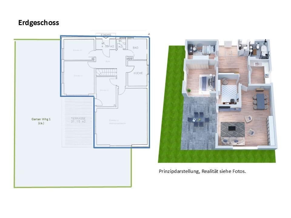 6 bedroom flat to rent, 180 m², Gilching, Bavaria 6 bedroom flat to rent, 180 m², Gilching, Bavaria