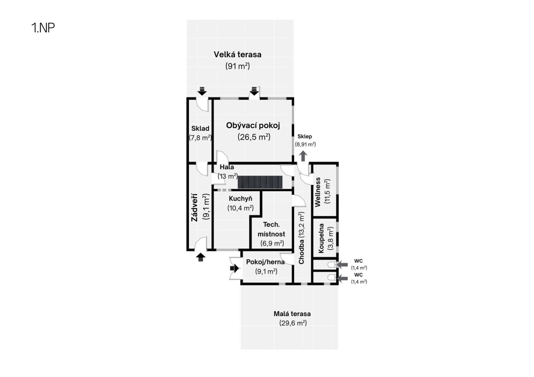 house for sale, 271 m², Pustinská, Desná, Liberecký Region house for sale, 271 m², Pustinská, Desná, Liberecký Region