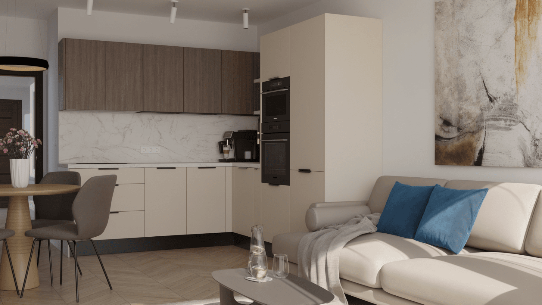 1 bedroom with open-plan kitchen flat for sale, 56 m², Prachnerova, Prague, Prague 1 bedroom with open-plan kitchen flat for sale, 56 m², Prachnerova, Prague, Prague