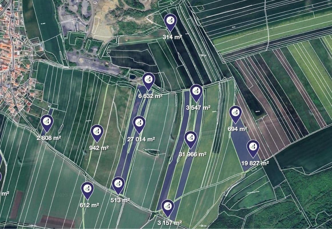 plot for sale, 204,161 m², Chraberce, Ústecký Region plot for sale, 204,161 m², Chraberce, Ústecký Region